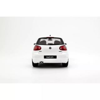 VOLKSWAGEN VW GOLF V GTI EDITION 30 CANDY WHITE 2007 OttO mobile 1:18 Resinemodell (Türen, Motorhaube... nicht zu öffnen!)